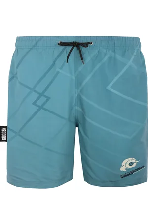 Guggen Mountain Badshorts för män med mönsterränder
