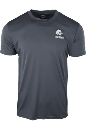 Guggen Mountain Herr Fitness Funktionell T-shirt med Logo Sport Outdoor