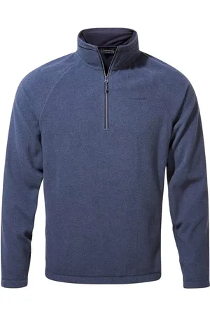 Craghoppers Mens Corey VI Half Zip Fleece Top (Blue Navy Marl)