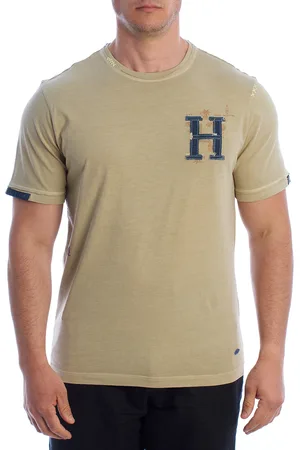 IN MY HOOD Kortärmad bomulls-T-shirt herr HS24MTS06
