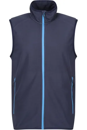 Regatta Navigate Fleece Gilet för herrar (Marinblått/franskblått)
