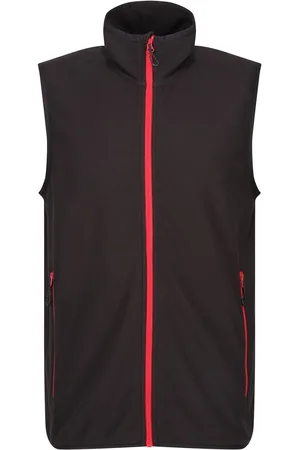 Regatta Navigate Fleece Gilet för herrar ( /Klassiskt rött)