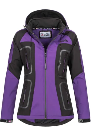 Arctic Dam Softshelljacka Lila