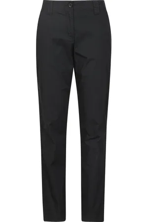 Mountain Warehouse Womens/Ladies Coastal Stretch Regular Trousers (Black)