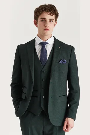 PAUL ANDREW Kostym blazer för män Prince Of Wales formell kavaj
