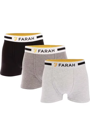 Farah Yeri Boxershorts för herrar (Förpackning med 3 st) (Flerfärgad)