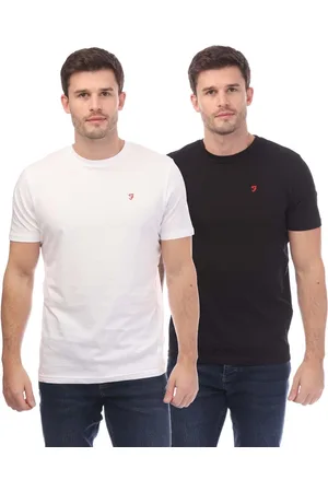 Farah Neico Lounge T-Shirt för herrar (2-pack) ( /grå)