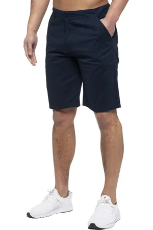 Enzo | Chino Shorts för herrar i marinblå