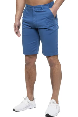 Enzo | Chino Shorts för herrar i Royal Blue