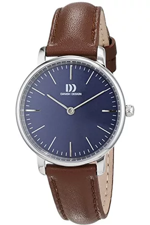Danish Design Analog kvarts klocka med läder armband 3324602