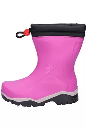 Dunlop Protective Footwear Man Boots - Dunlop Blizzard fodrade herrgummistövlar, rosa 29 EU