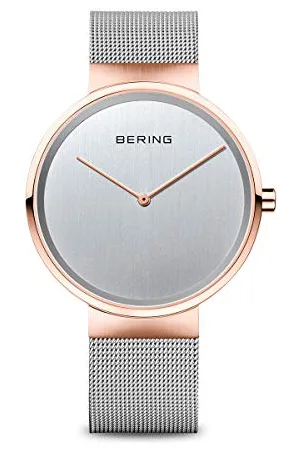 Bering Unisex analog kvartsklocka med rostfritt stålrem Armband 31 mm