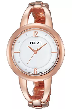 Pulsar Analog kvarts klocka med rostfritt stål armband PH8208X1