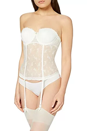 Aubade Kvinna Korsetter - Dam Belle D'ispahan midjeformare, Pärla, 75C