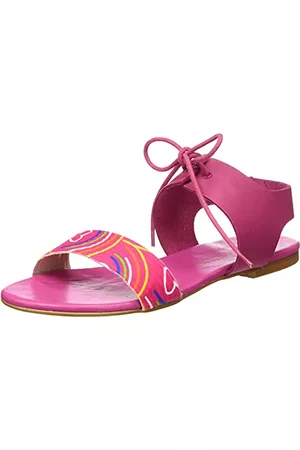 Agatha Ruiz de la Prada Dam Agatha 114 kil sandal, Fucsia Corazones, 37 EU