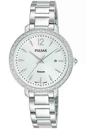Pulsar Man Armband - Analog kvartsklocka med rem i rostfritt stål PH7511X1, armband