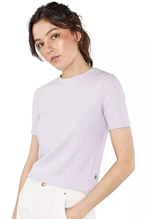 Lee Cooper Kvinna T-shirts - Dam Carla T-shirt, violett, vanlig