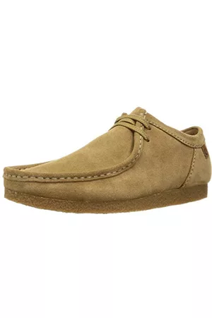 Clarks Man Loafers - Shacre Ii Run herr Oxford Derbyskor ,Beige, 46 EU