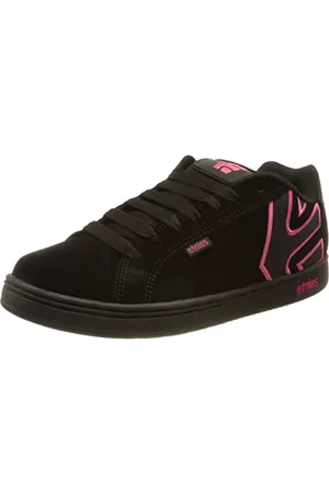 Etnies Fader W's Skate-sko för kvinnor, Svart - Svart svart rosa - 34.5 EU
