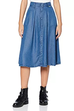 Lee Cooper Kvinna Kjolar - Tencel kjol för kvinnor, , L