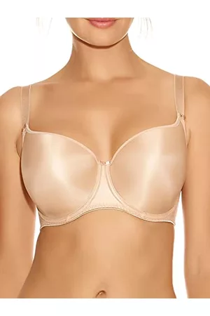 Fantasie Kvinna Vadderad BH - Smidig formad t-shirt BH för kvinnor, NAKEN, 65K