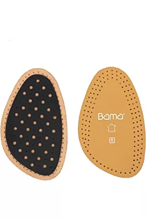 Bama Comfort Exquisit 1/2, läder-halvsulor för framfoten, äkta läderinnersulor, unisex, /svart, , 39/40 EU Schmal