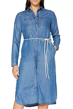 Lee Cooper Damer LONG DRESS avslappnad aftonklänning, blå, L