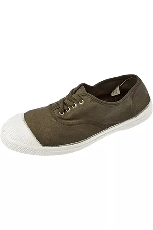 Bensimon Kvinna Sneakers - Dam tennis Lacets sneakers, kaki, 41 EU