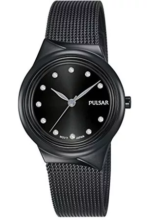 Pulsar Kvinna Armband - Dam analog kvartsklocka med rostfritt stål armband PH8443X1