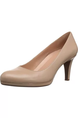 Naturalizer Dam Michelle-klänning pump, Navy Leather - 10 UK Wide