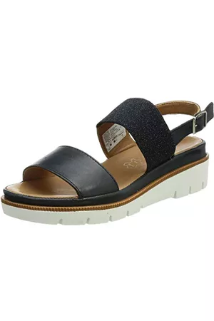 Marc Shoes Damer rosa sandaler, Nubuk kaki, 38 EU
