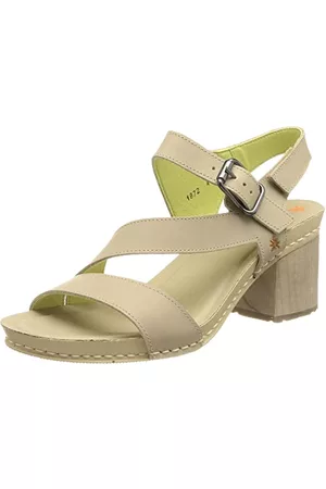 Art 1872 I önskningssandaler med häl, Beige Sesam, 37 EU