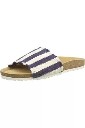 Joules Cleo, sandal för kvinnor, Marinblå med ränder, 40 EU