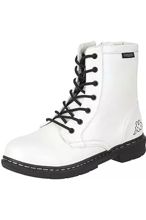 Kappa Unisex DEENISH Shine sneakers, vit/svart, 37 EU