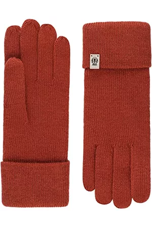 Roeckl Damer Essentials stickad 23011-350 färg koppar 755 handskar, en storlek