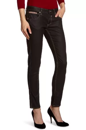Herrlicher Jeans 5705 N9920 Touch Coated Stretch Skinny/Slim Fit (röd) normal midja