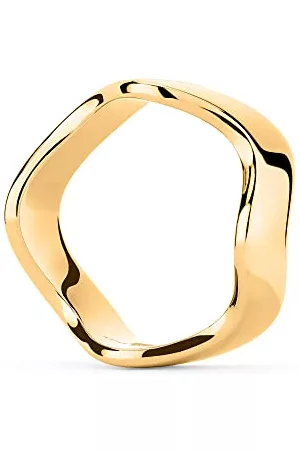 Apple of Eden Ring LJ-0031-R-52 IP guld, Rostfritt stål, Ingen ädelsten
