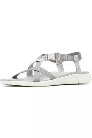 Hush Puppies Good Trek Sandal Sport för kvinnor, Svart - Svart - 38 EU