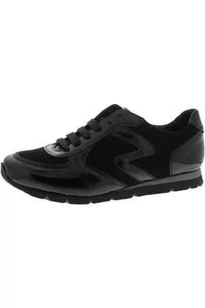 Semler Kvinnors rosa sneakers, Svart svart 001-37.5 EU