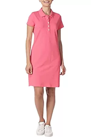 Nautica Dam Easy Classic Short Sleeve Stretch Cotton Polo Dress Casual klänning, Aloha , L