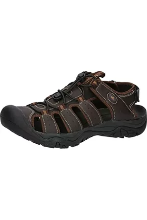 LICO Unisex Miami sandaler, brun, 38 EU, BRUN, 38 EU