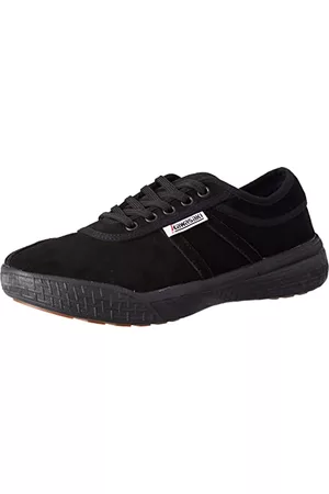 Kawasaki Unisex Leap mocka sko låg-topp sneakers, 1001S svart solid, 5 UK