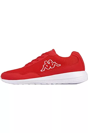 Kappa Följ XL unisex - vuxen Sneaker ,Röd 2010 Red White, 39 EU