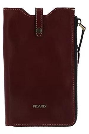 Picard 5295 mobilväska av vattenbuffelläder i färg: konjak, foder: Polyester, 10 x 17,5 x 2 cm, 52953Z0210, konjak, 10x17,5x2 cm, Klassisk