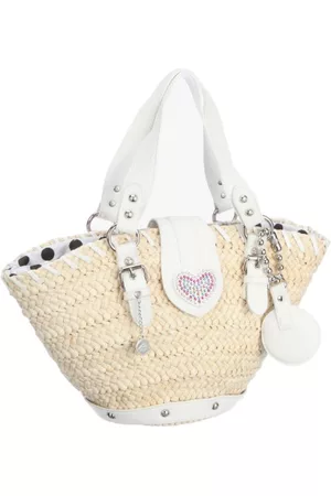 Fornarina Bags FEBE B663X176 dam shoppingare, 21 x 21 x 28 cm (B x H x D), Vit vit