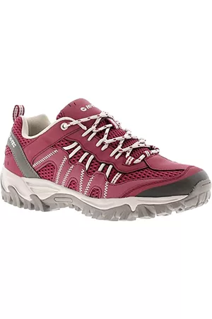 Hi-Tec Jaguar Red Plum/Boysenberry/Vapour vandringssko för kvinnor, Röd plommon Boysenbär ånga, 42 EU