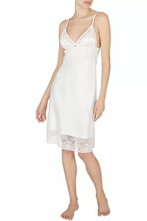 Emporio Armani Underkläder dam nattklänning lång nattklänning, himmelsblå paisley pr, XL, Sky Blue Paisley Pr., XL