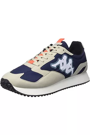Kappa Unisex NABRO sneakers, taupe/marinblå, 39 EU