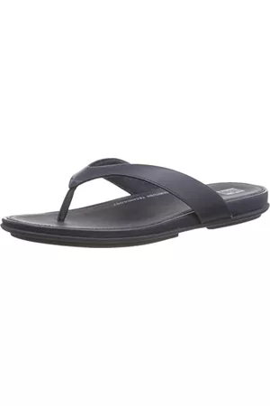 FitFlop Kvinna Sandaler - Gracie platt sandal, midnatt marinblå, 6 UK, Midnatt marinblå, 39 EU