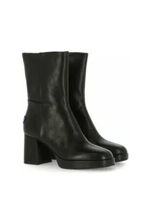 Shabbies Amsterdam Kvinna Ankelboots - Dam SHS0993 Natural Dyed Smooth Leather Ankle Boot, 1000, 36 EU